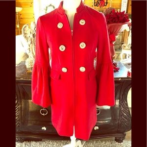 Bright Red Coat